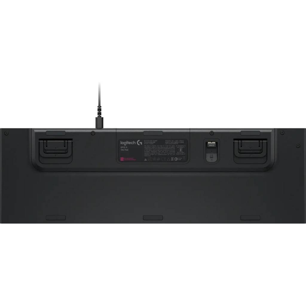 Клавіатура Logitech G915 X Cored Switch-Tactile USB UA Black (920-012942) - зображення 6