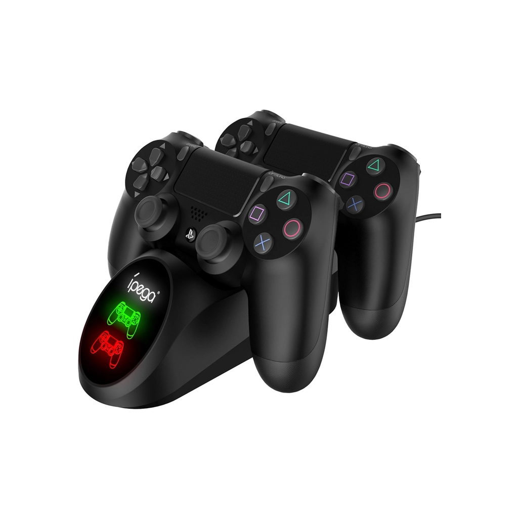 Зарядний пристрій iPega PG-9180 Для геймпадів PS4 Black (PG-9180) - изображение 1