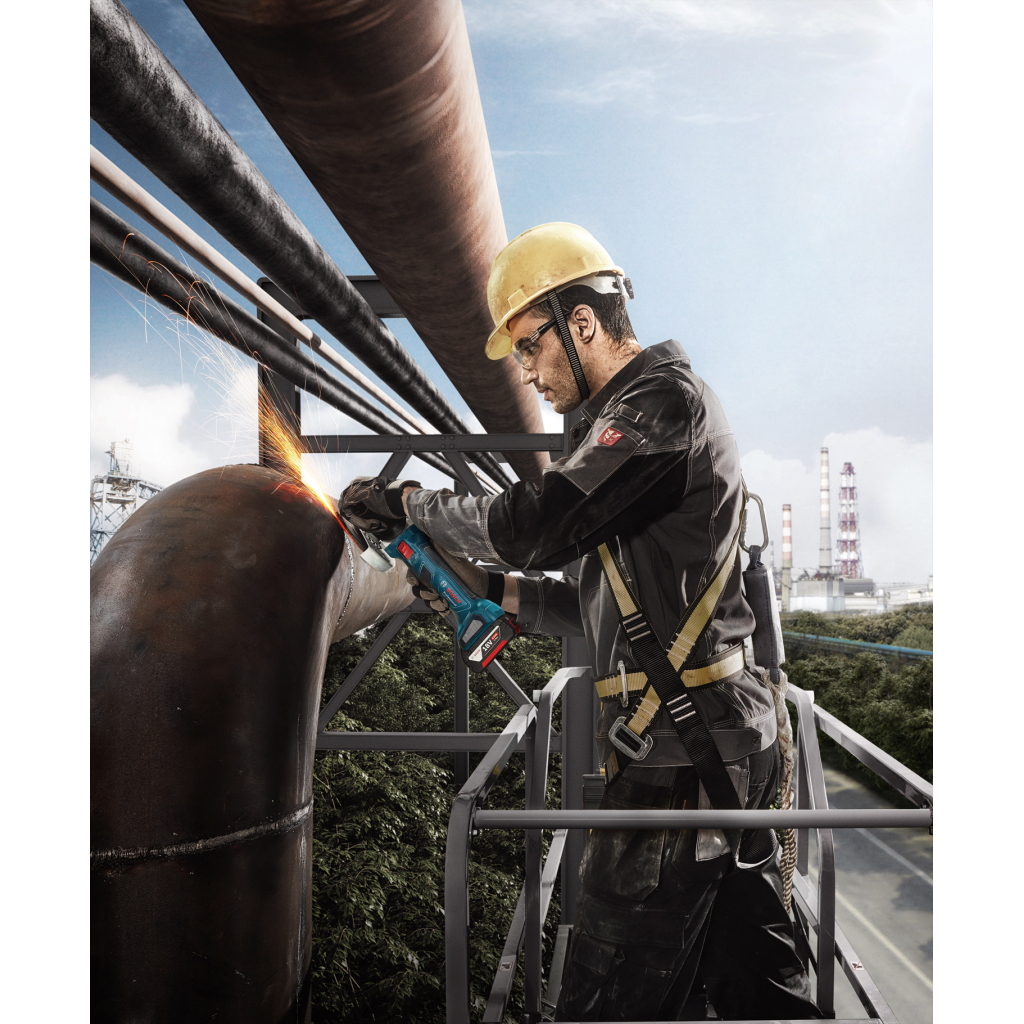 Шліфувальна машина Bosch GWS 180-LI (0.601.9H9.021) - зображення 5