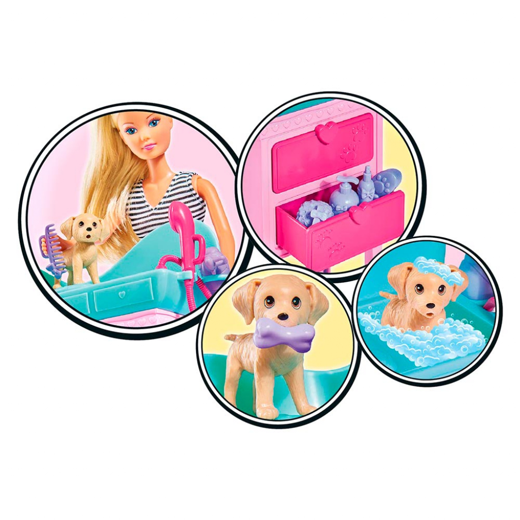 Лялька Simba Штеффі Салон краси Стильні улюбленці (5733266) - зображення 3