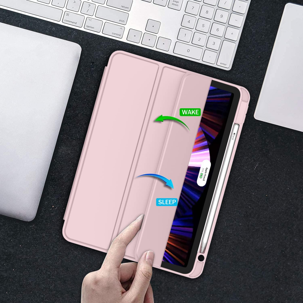 Чохол до планшета BeCover Direct Charge Pencil Apple iPad Pro 11 2020/2021/2022 Pink (709654) - зображення 4