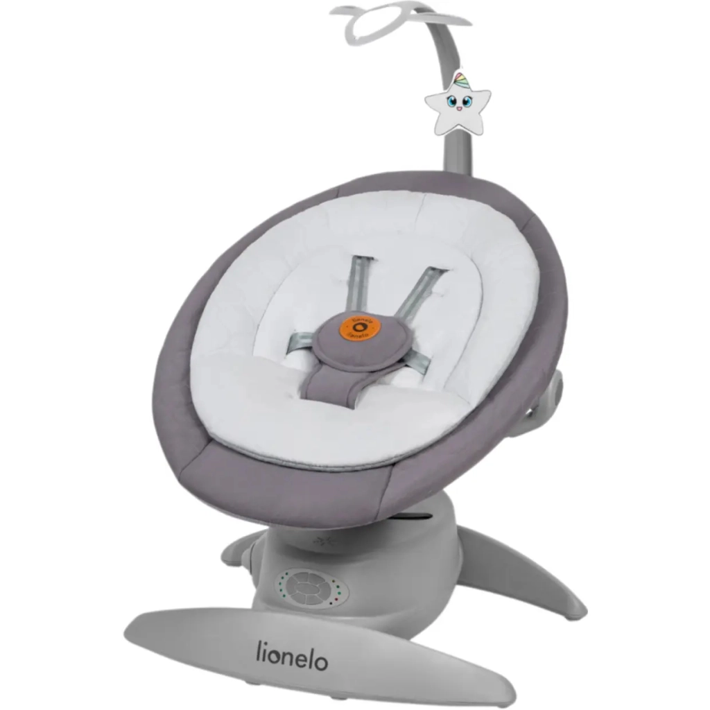 Крісло-гойдалка Lionelo Mell Grey stone (LO-MELL GREY STONE) - зображення 1