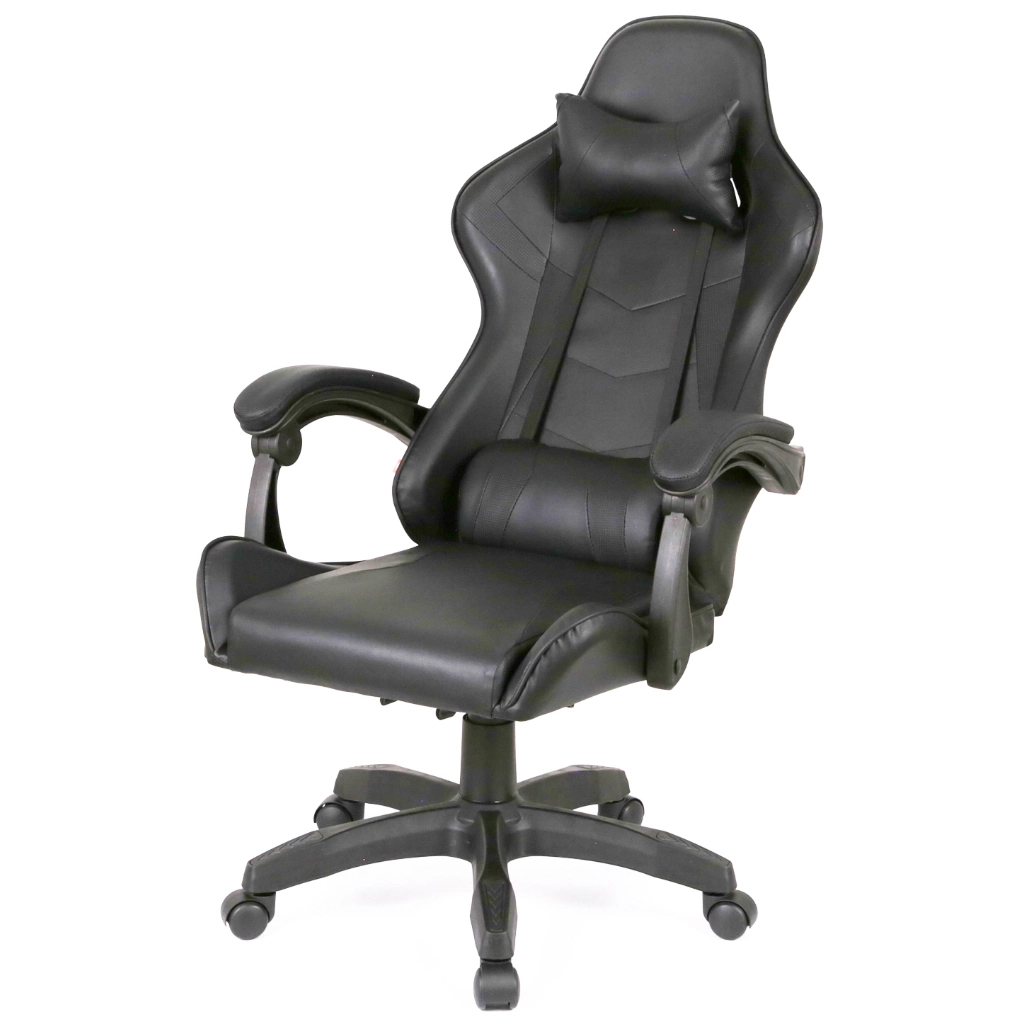 Крісло ігрове Аклас Бешкет ANF підліткове Чорний (PU-чорний) (00160337) - зображення 6