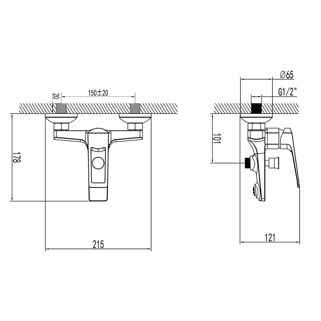 Змішувач Corso CB-1C137C (9614200) - зображення 3