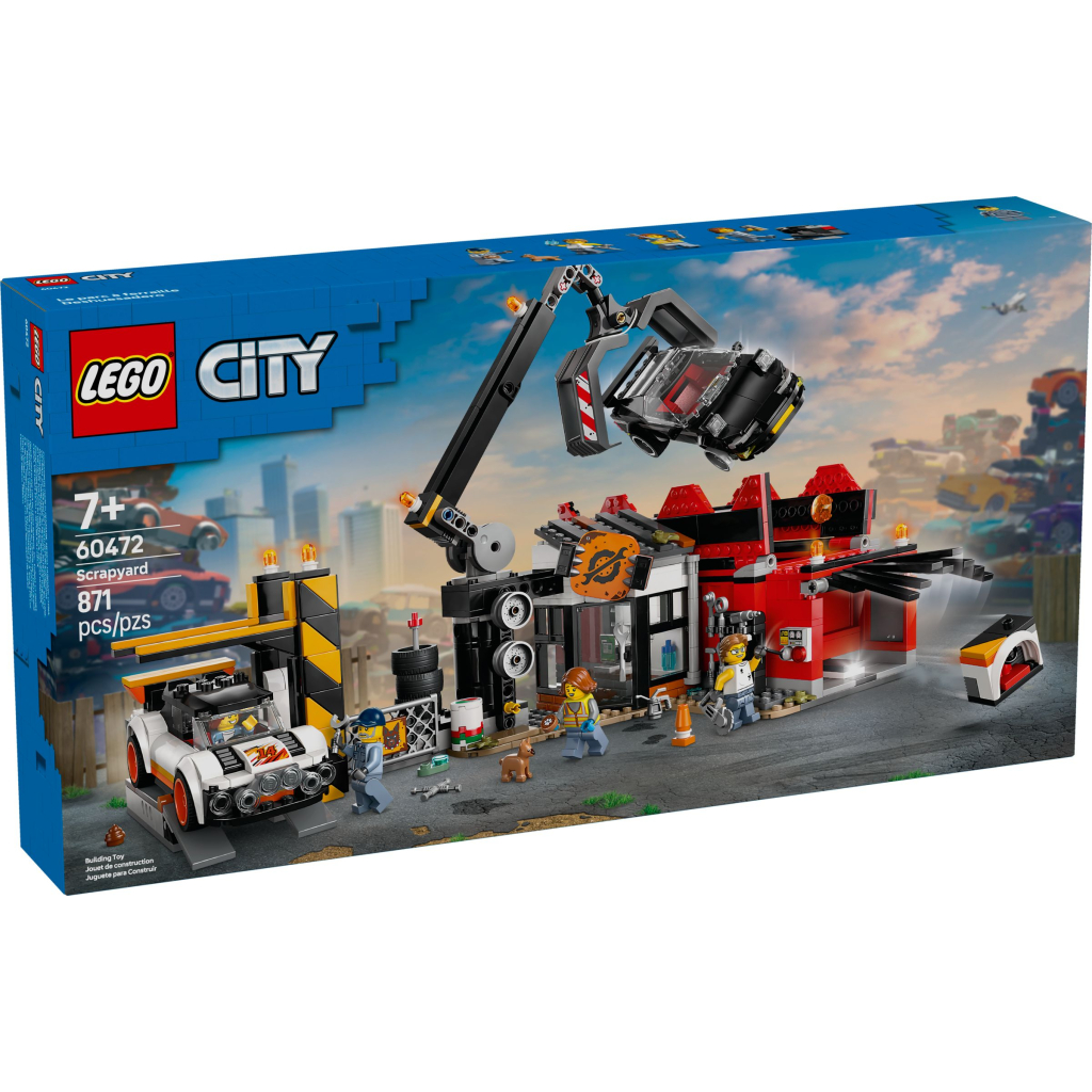 Конструктор LEGO City Звалище з автомобілями (60472) - зображення 1