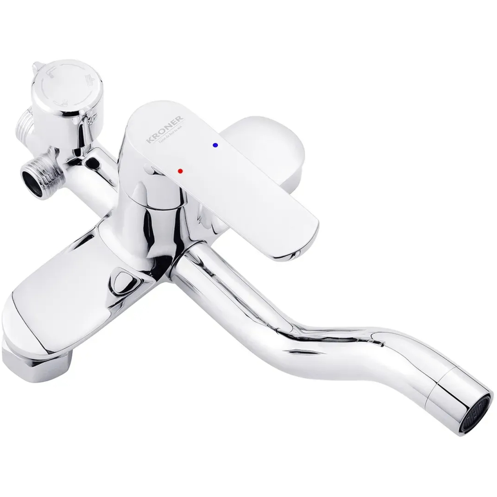 Душовий гарнітур Kroner Armada-C064K + змішувач Hagen-C010 + змішувач Bidet-C082 (CVS30203) - изображение 3