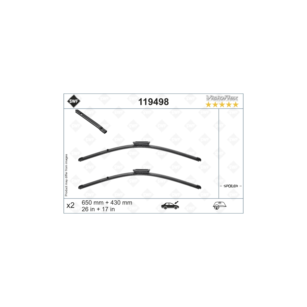 Щітка склоочисника SWF 119498 - зображення 1