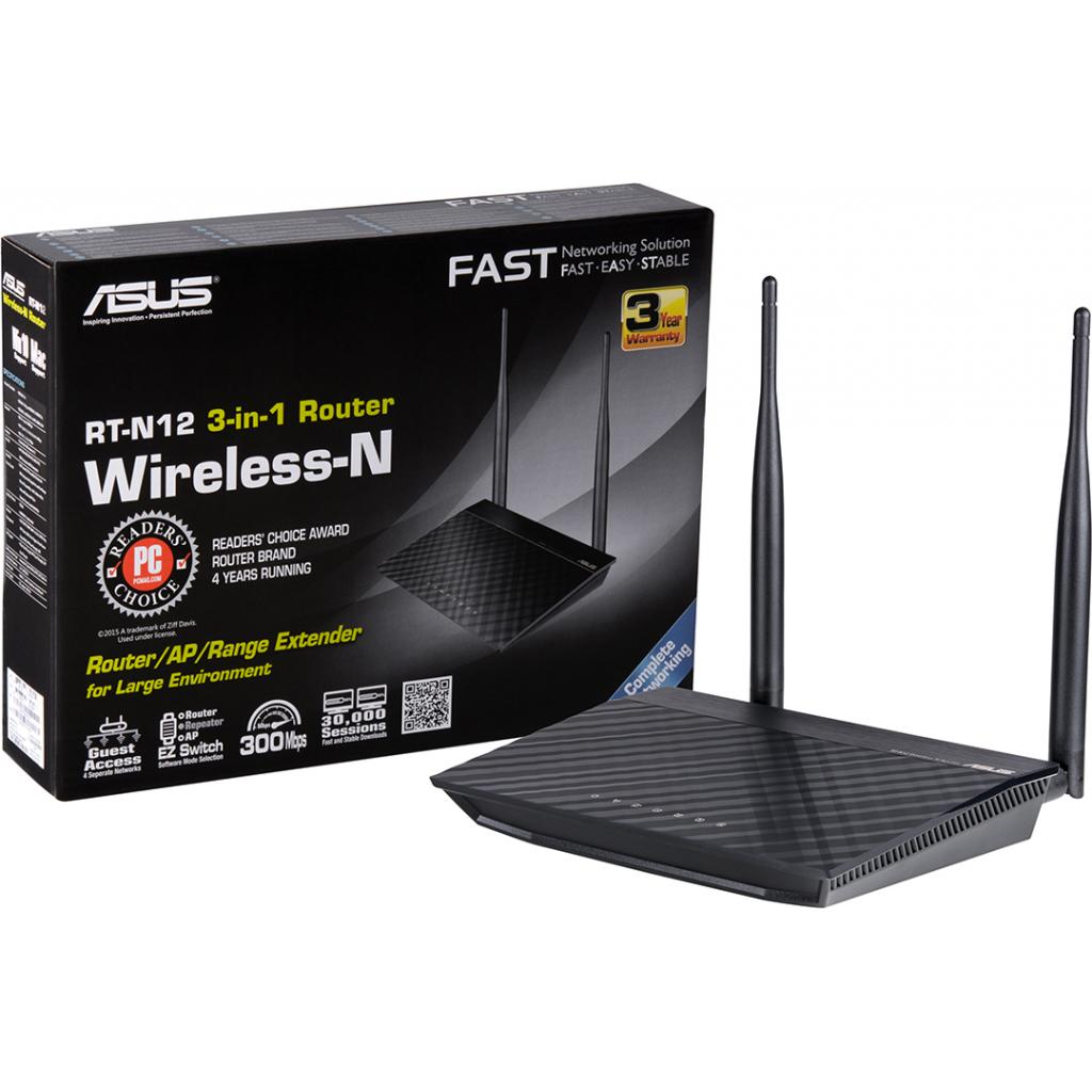 Маршрутизатор ASUS RT-N12 D1 - зображення 1
