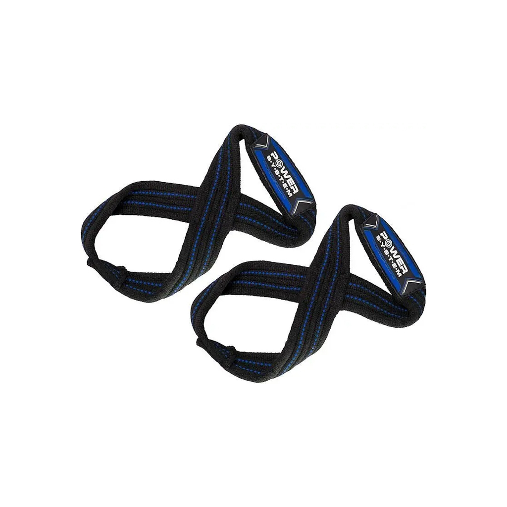 Кистьові лямки Power System PS-3405 Figure 8 Black/Blue S/M (3405BU-3) - зображення 2