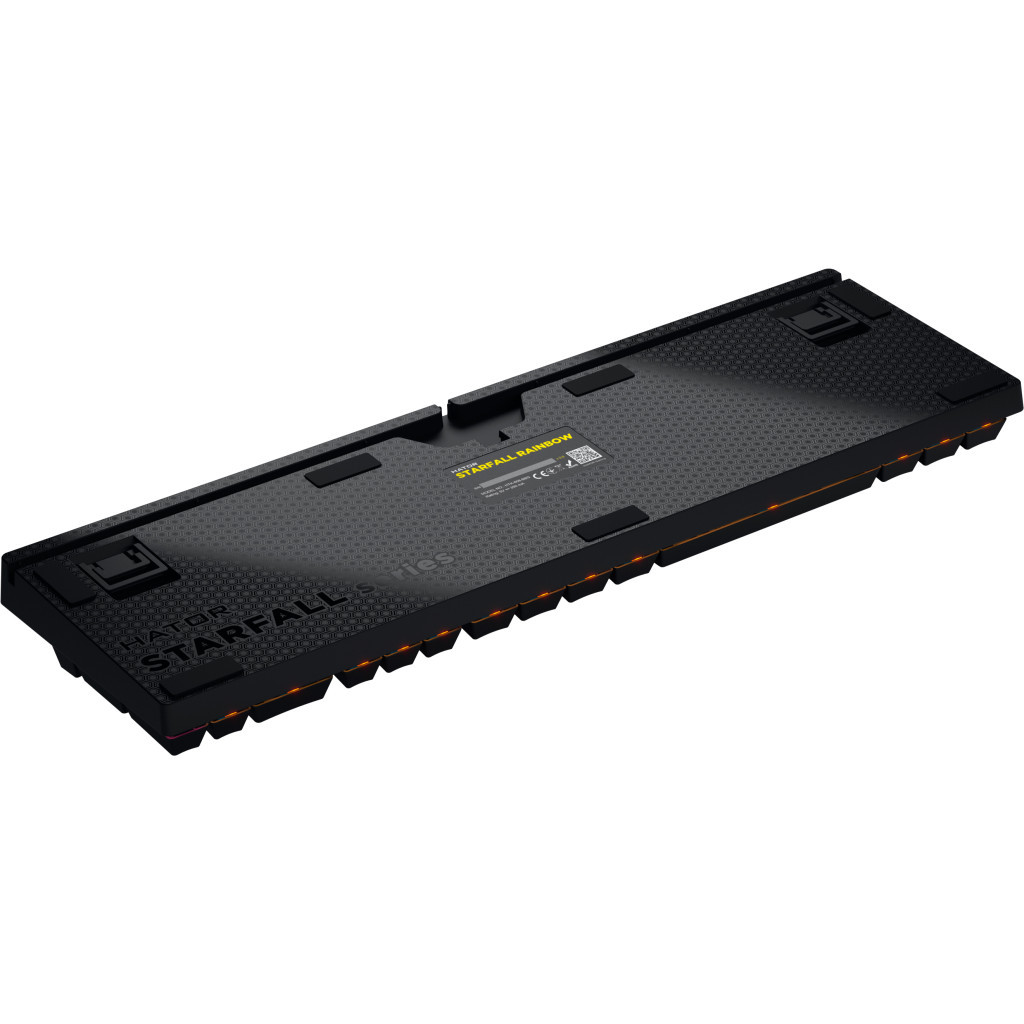 Клавіатура Hator Starfall Rainbow Origin Blue USB Grey/Black (HTK-609-BGB) - зображення 6