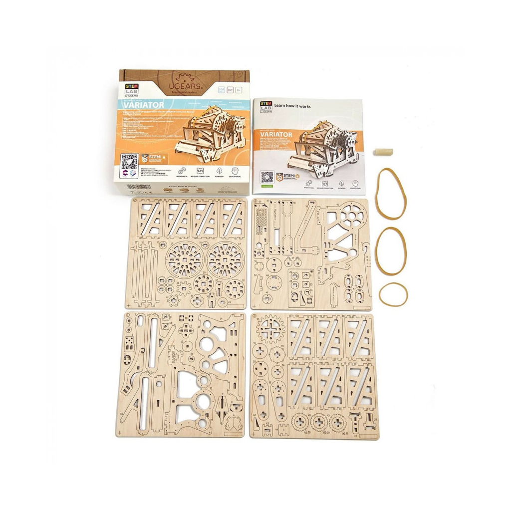 Конструктор Ugears Варіатор (6337282) - зображення 5