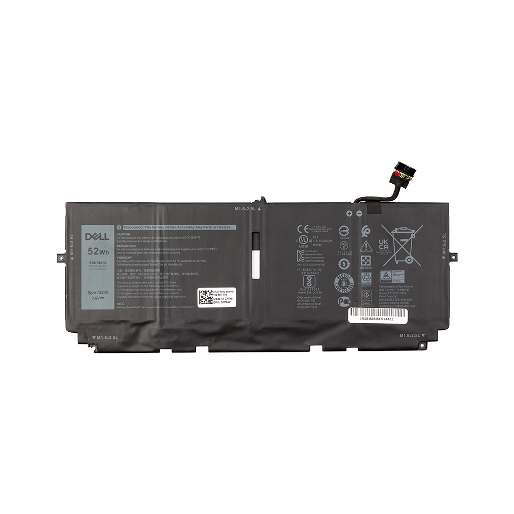 Акумулятор до ноутбука Dell XPS 13 9300 (722KK) 7.6V 6500mAh (NB441983) - зображення 1