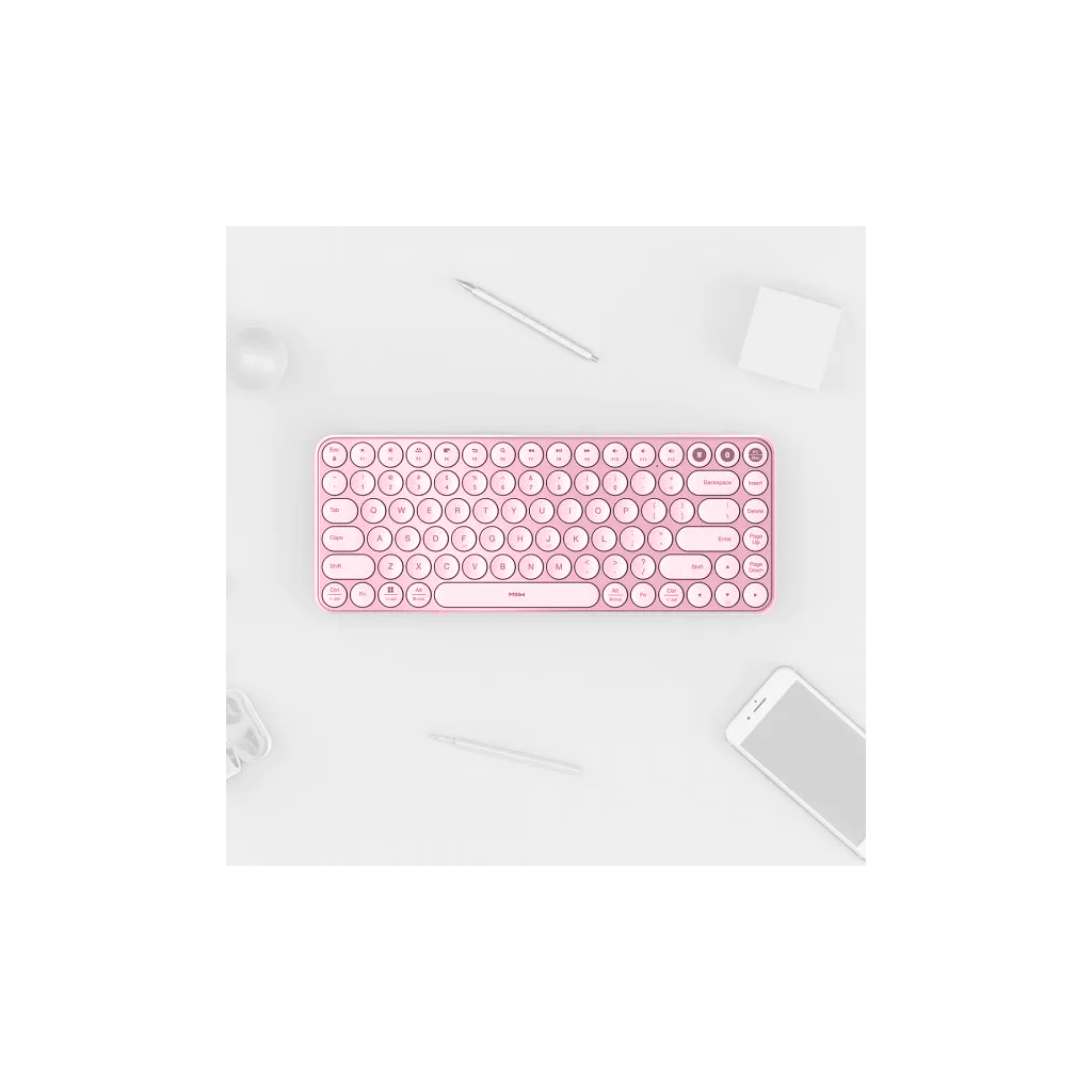 Клавіатура Xiaomi MiiiW AIR85 Bluetooth/Wireless Pink - зображення 2