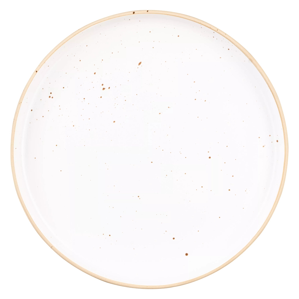 Тарілка Ardesto Midori, 26.5см, кераміка, білий (AR0126MW) - зображення 1