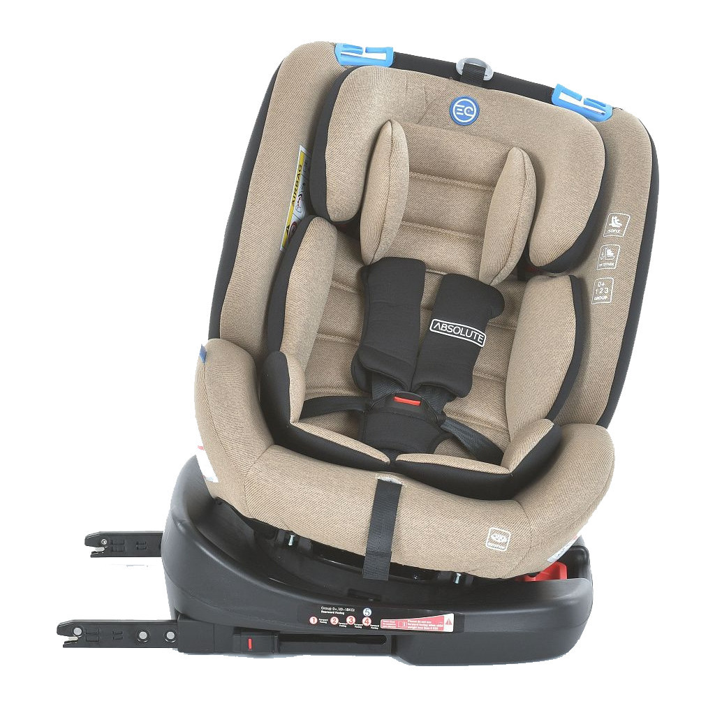 Автокрісло El Camino ABSOLUTE 360 ISOFIX (0-36кг) (ME 1079 royal beige) - зображення 5