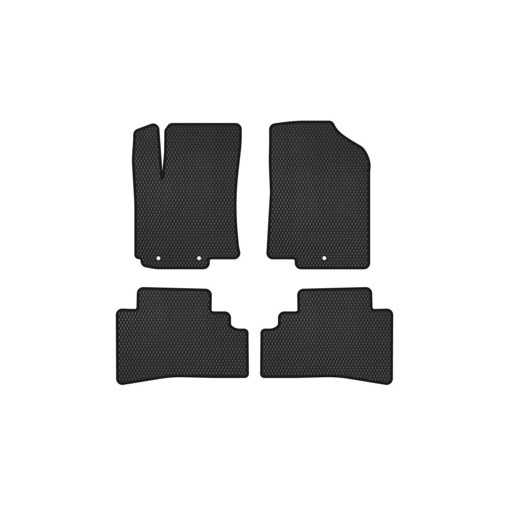 Килимок в салон EVAtech Kia Rio 2011-2017 3 покоління Htb EU (KI3319PVC4CP3RBB) - зображення 1