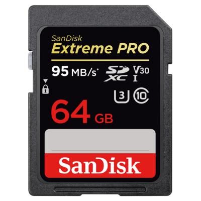 Карта пам'яті SanDisk 64GB SDXC Class10 UHS-I V30 4K Extreme Pro (SDSDXXG-064G-GN4IN) - зображення 1