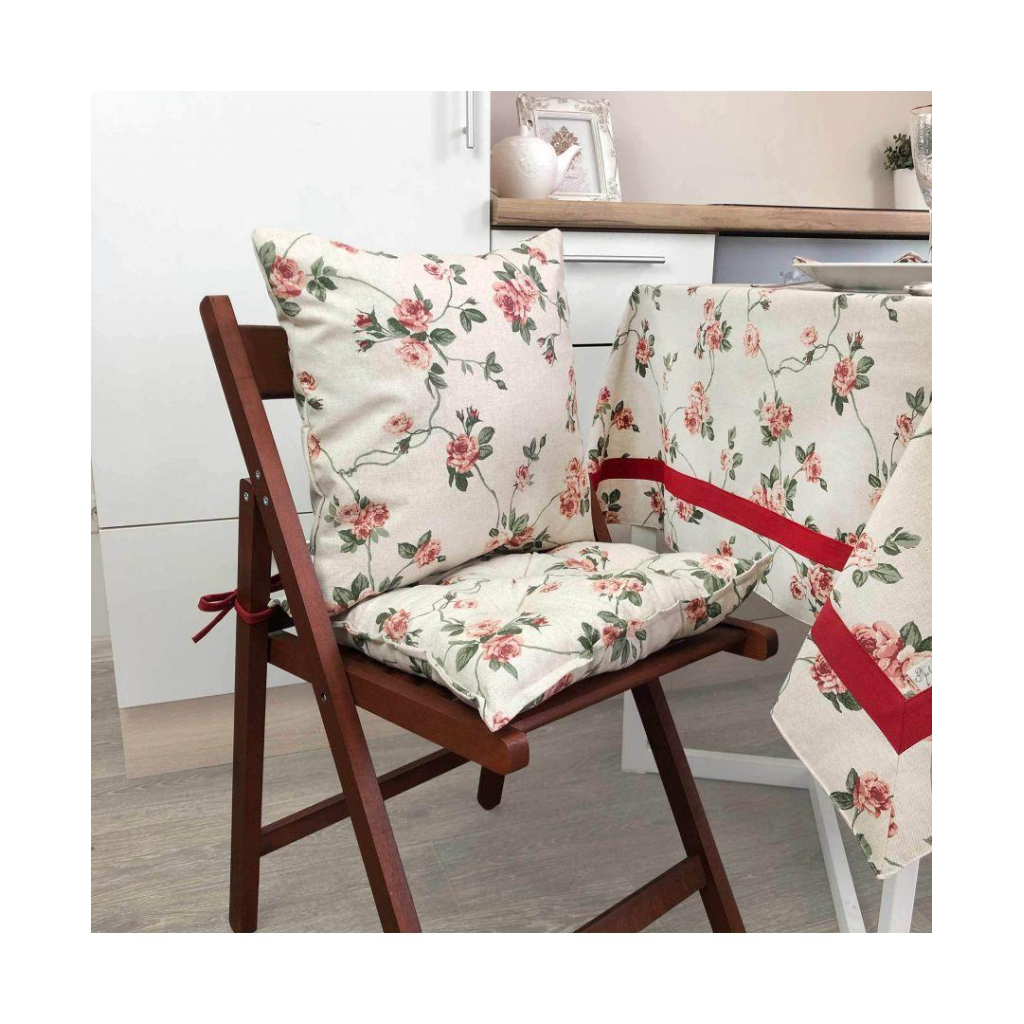 Подушка Прованс декоративна Глорія: Квіти 45х45 см (014622) - зображення 4