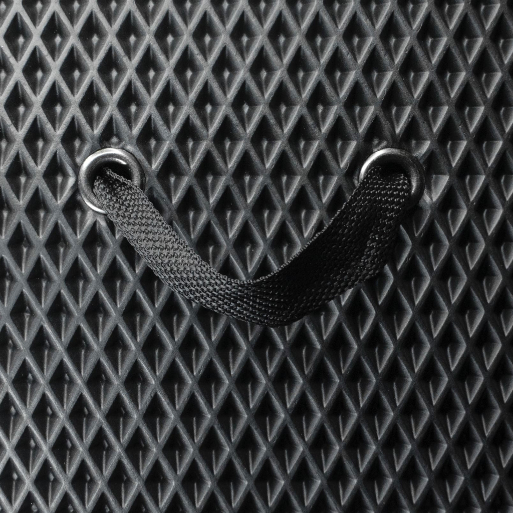 Сумка-органайзер EVAtech M-PRO 32x50x30 см. Ромб чорний з чорним кантом (BS13642OM3RBB) - зображення 3