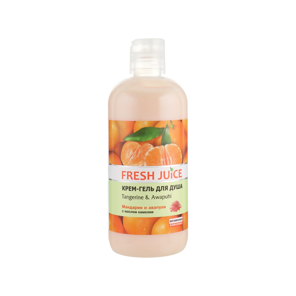 Гель для душу Fresh Juice Tangerine & Awapuhi 500 мл (5904567051640) - зображення 1