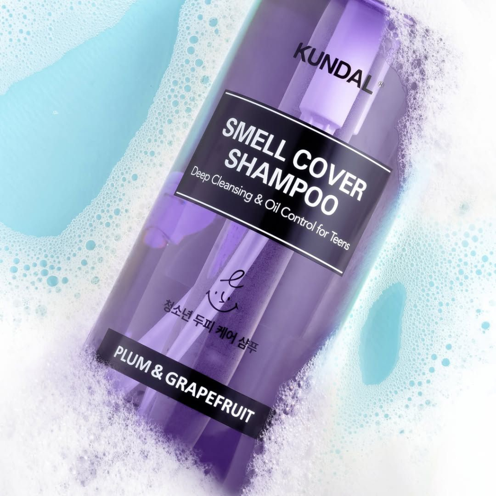 Шампунь Kundal All Day Smell Cover Teens Shampoo Plum & Grapefruit 400 мл (8809953774547) - зображення 2