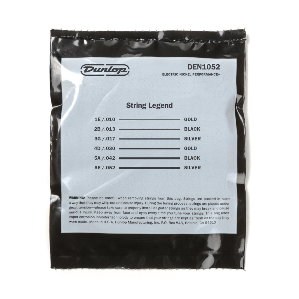 Струни для гітари Jim Dunlop Nickel Wound Electric Guitar Strings (10-52) (DEN1052) - зображення 3