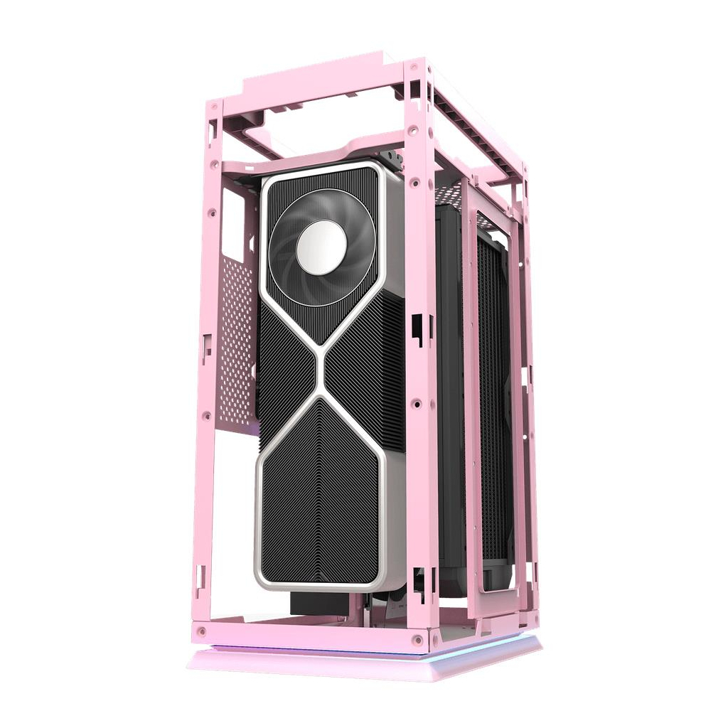 Корпус для ПК DARKFLASH DLH21 PINK - зображення 6
