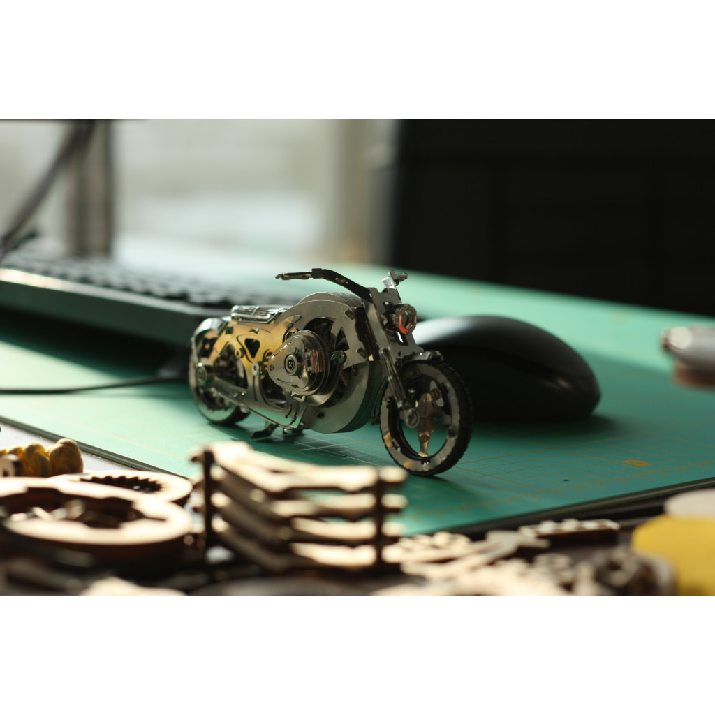 Конструктор Time For Machine колекційна модель Chrome Rider (T4M38025) - зображення 11