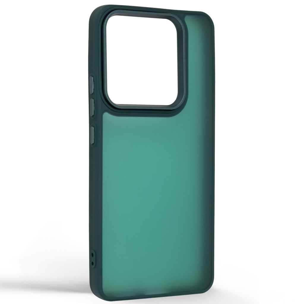 Чохол до мобільного телефона Armorstandart Frame Xiaomi Redmi Note 14 4G Dark Green (ARM82445) - зображення 2