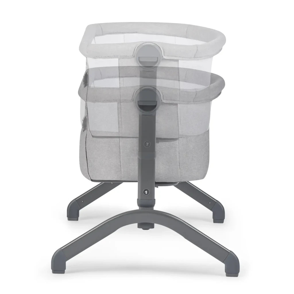 Ліжечко Kinderkraft приставна люлька Bea Grey (5902533917822) - зображення 6