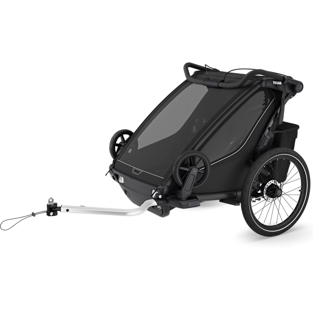 Коляска Thule Chariot Sport 2 Double (Black) (TH 10201031) - зображення 1