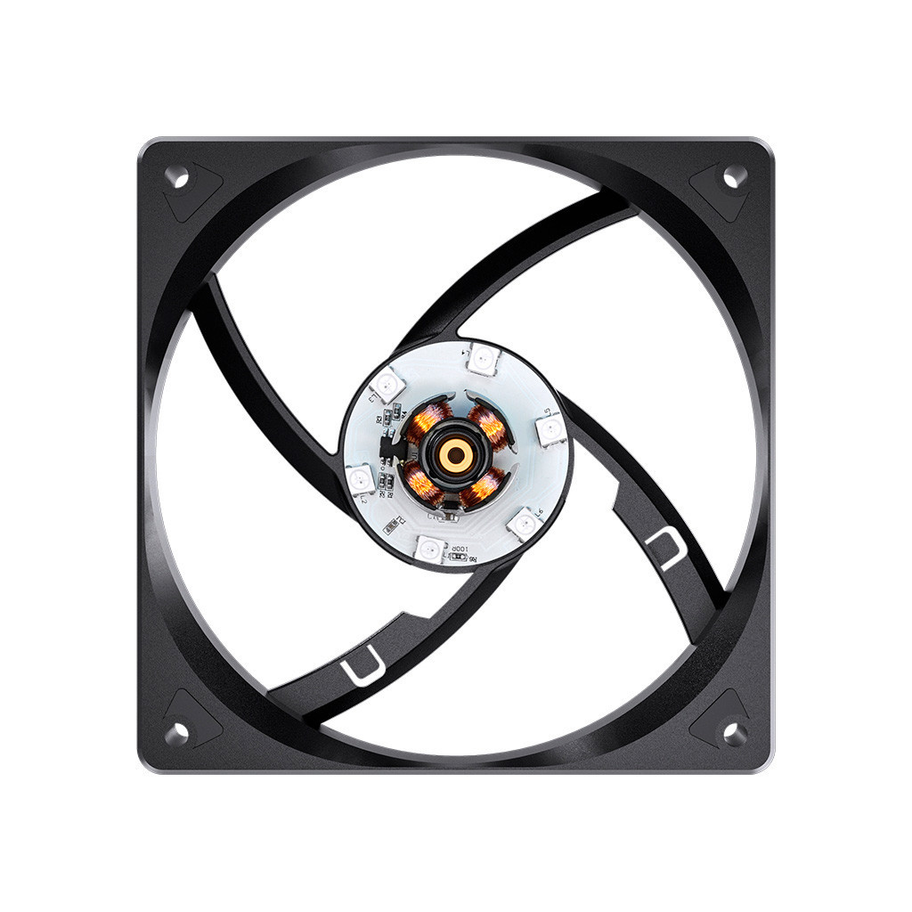 Кулер до корпусу JONSBO SL-120BR Black - зображення 11