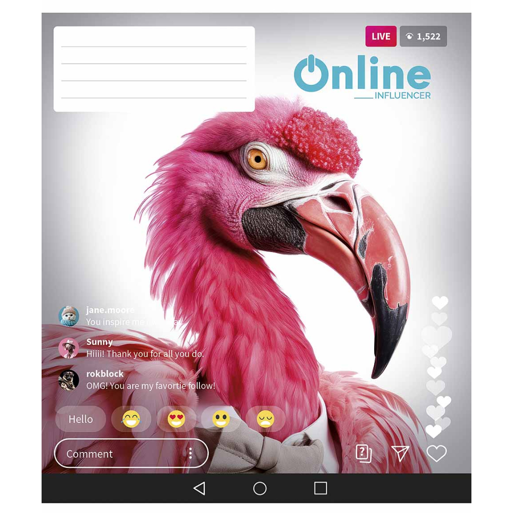 Зошит Школярик Online 36 аркушів лінія (036-3420L) - зображення 3