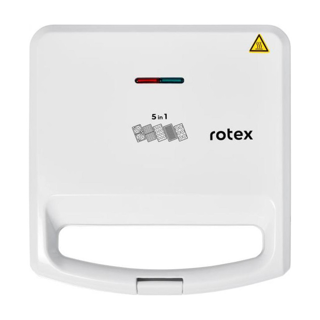 Сендвічниця Rotex RSM225-W - зображення 2