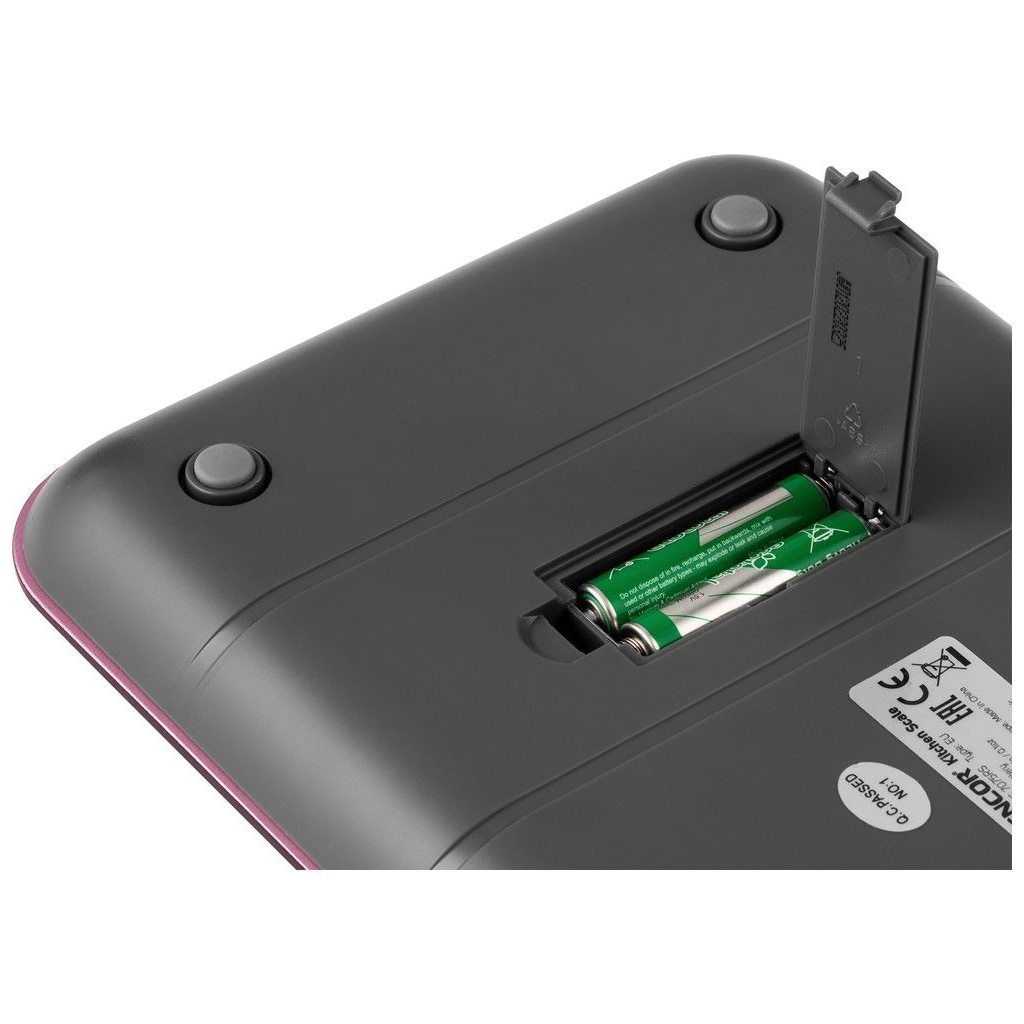 Ваги кухонні Sencor SKS7074RD - изображение 8