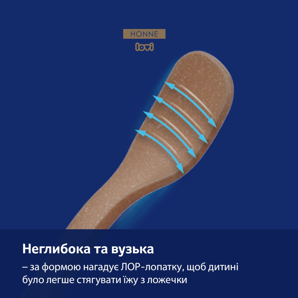 Набір дитячого посуду Lovi Granola Перша ложечка для годування 2 шт (35/582_bei) - picture 6