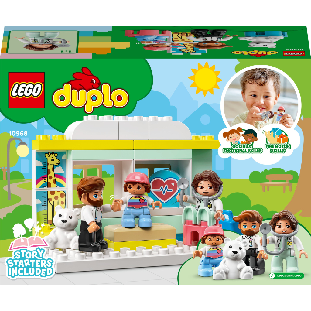 Конструктор LEGO DUPLO Town Похід до лікаря 34 деталі (10968) - зображення 10