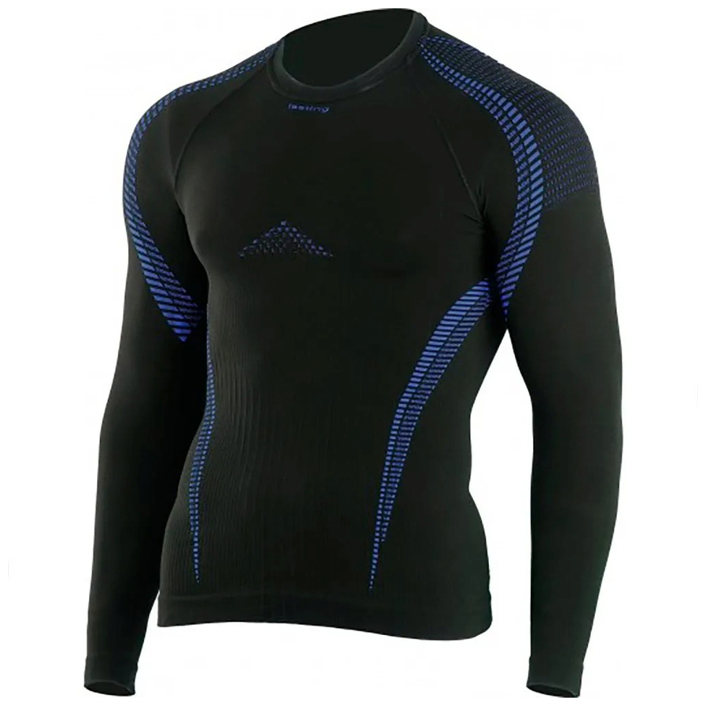 Термокофта Lasting Stem 9050 - L/XL - сірий/синій (002.001.3441) - зображення 1