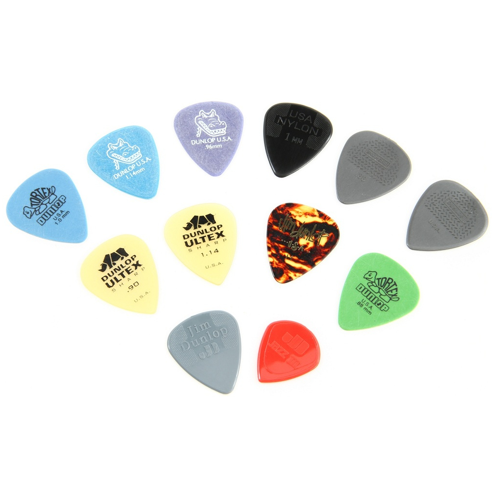 Медіатор Jim Dunlop Guitar Pick MD/HV Variety Pack 12 шт. (PVP102) - зображення 3