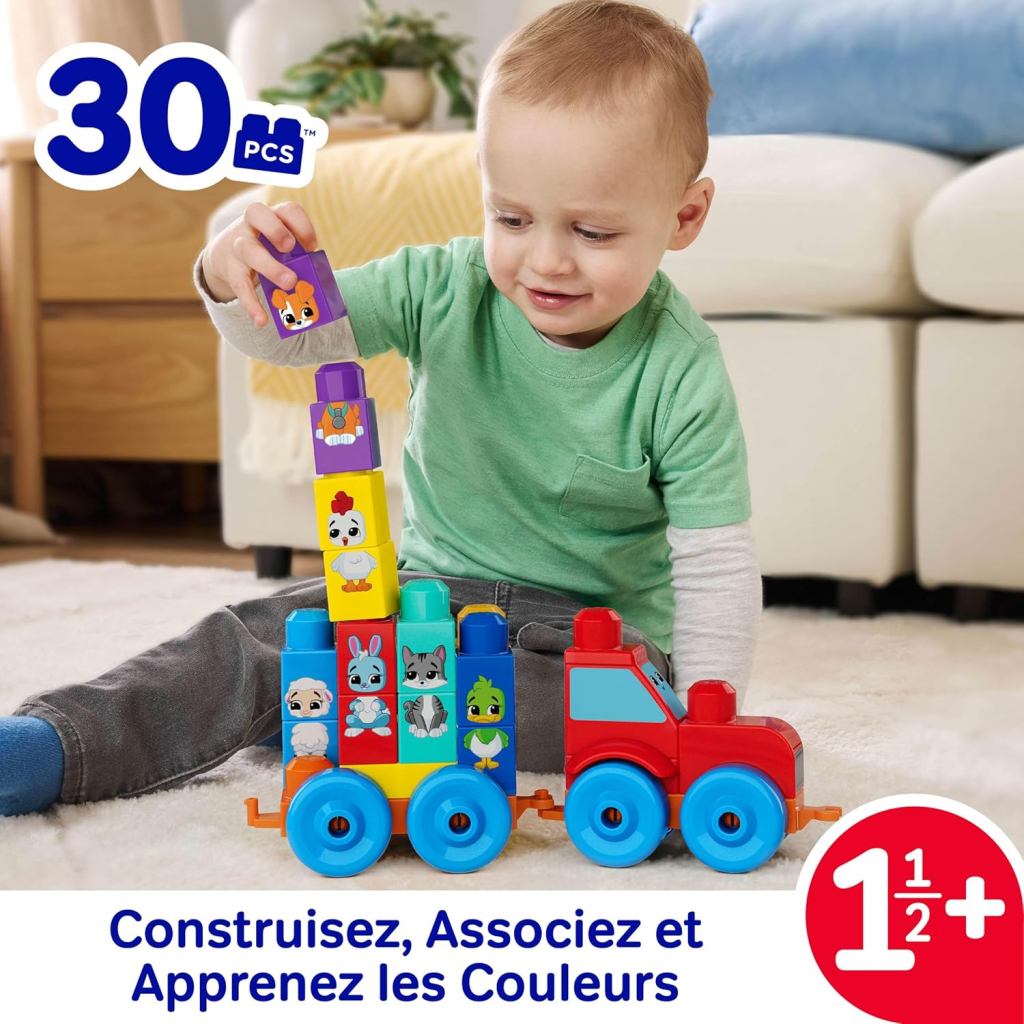 Конструктор Mega Bloks Трактор з тваринками (JKG33) - зображення 3