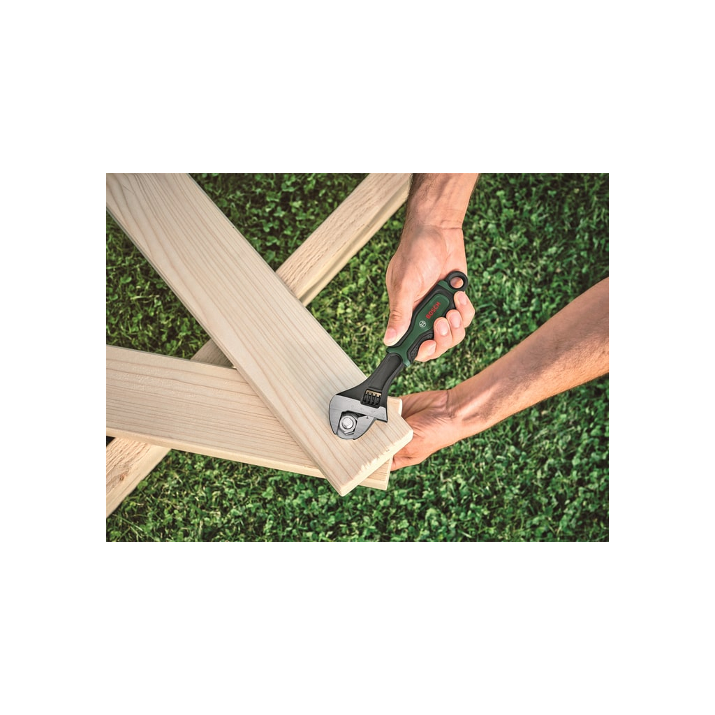 Ключ Bosch розвідний, робочий діапазон 0-32мм, 208мм, CrV (1.600.A03.2VF) - зображення 3