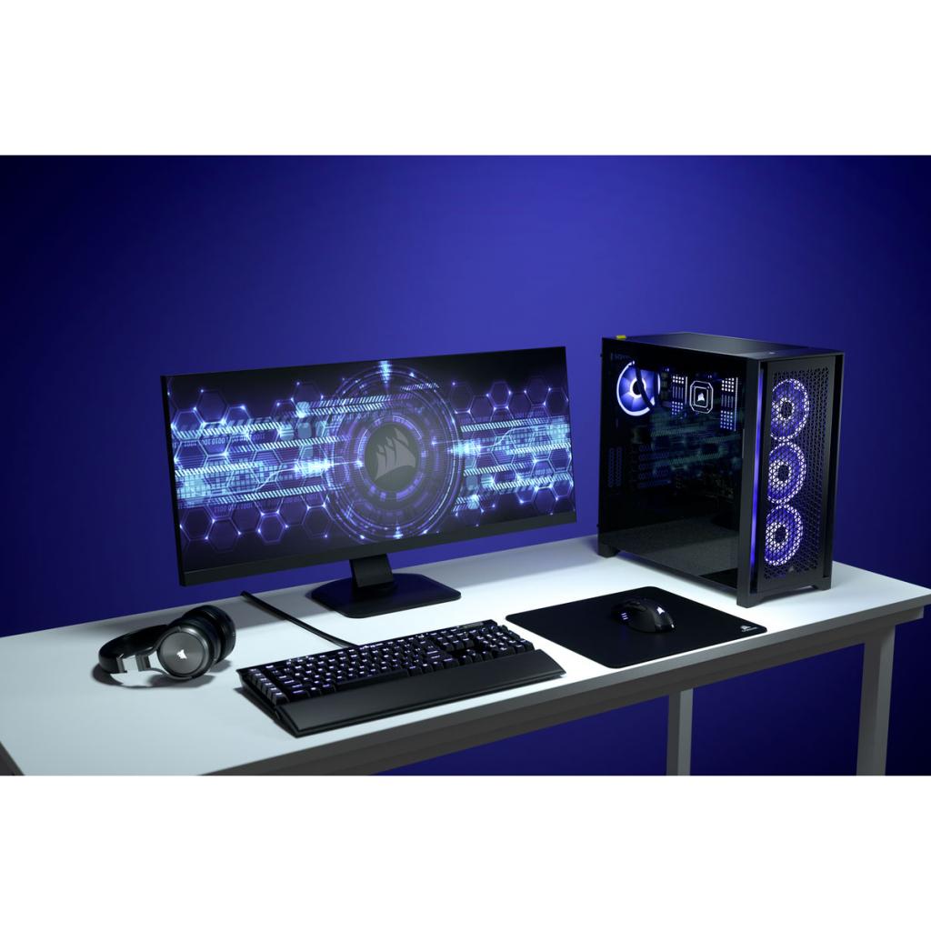 Корпус Corsair 4000D AIRFLOW Tempered Glass Black (CC-9011200-WW) - зображення 9