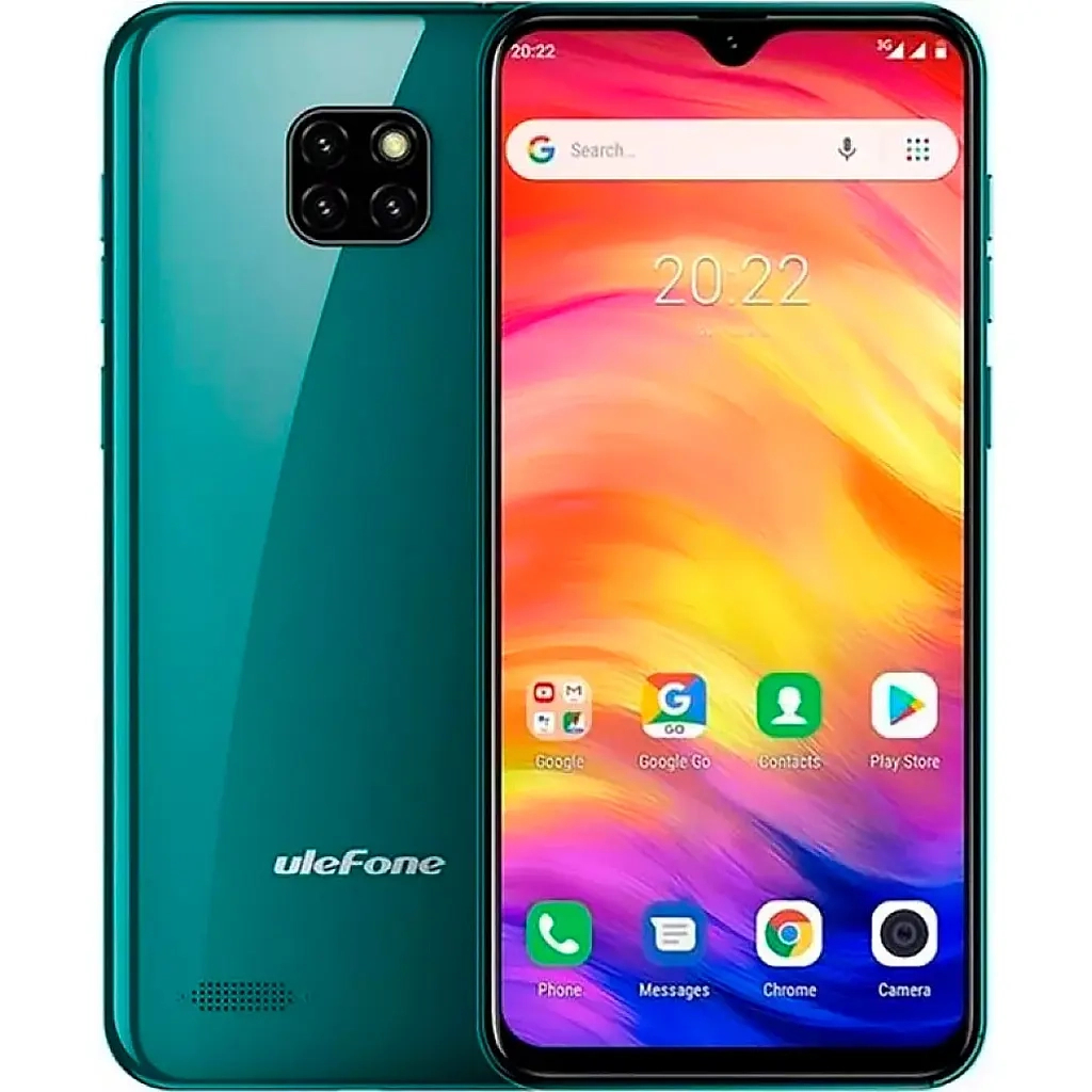 Мобільний телефон Ulefone Note 7 1/16Gb Midnight Green (6937748733508) - зображення 3