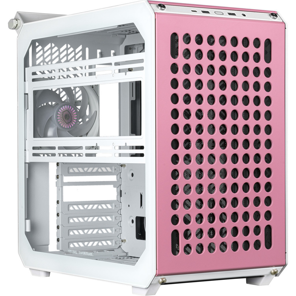 Корпус CoolerMaster CASE MIDITOWER EATX W/O PSU/Q500-DGNN-S00 COOLER MASTER (QUBE 500 Flatpack Macaron Edition) - зображення 2