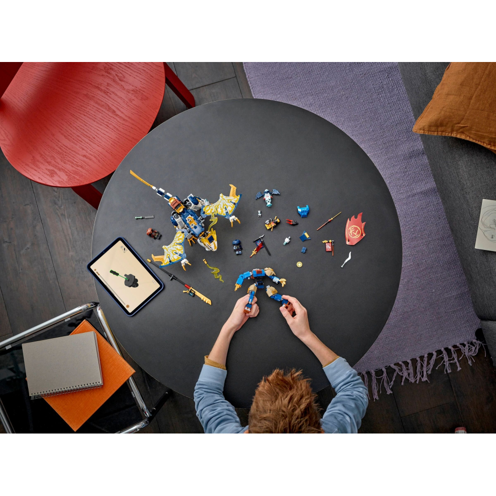 Конструктор LEGO NINJAGO Розбійник: Робот-вершник на драконі (71843) - зображення 8