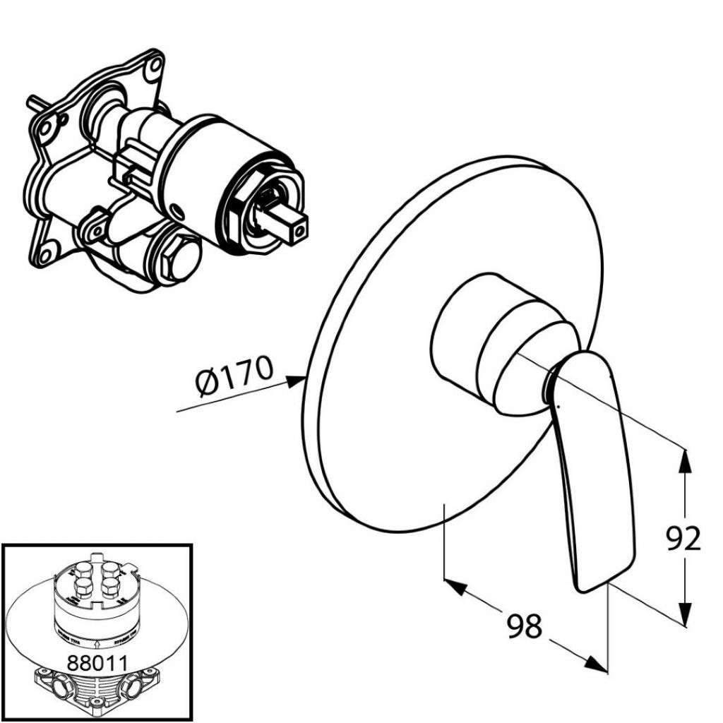 Змішувач KLUDI BALANCE (526550575) - зображення 2
