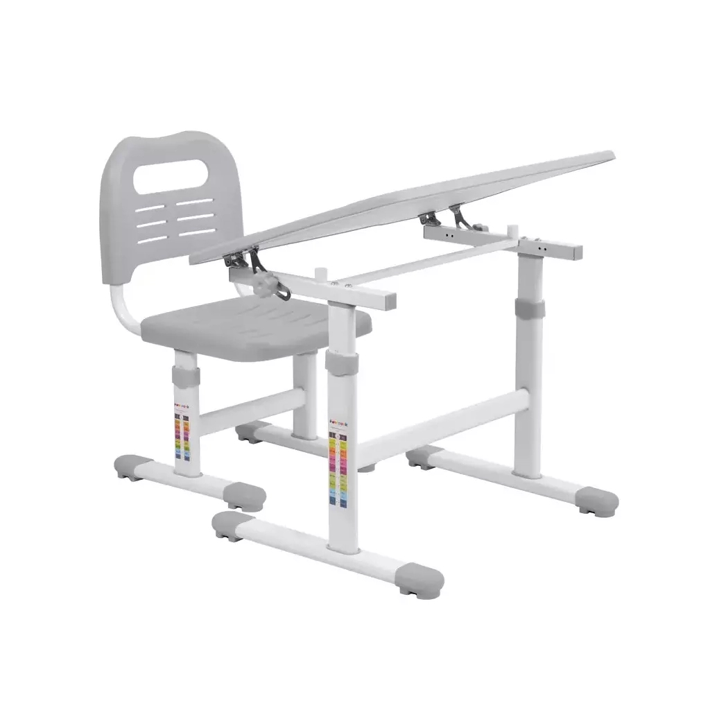 Парта зі стільцем FunDesk Piccolino Grey (211459) - зображення 3