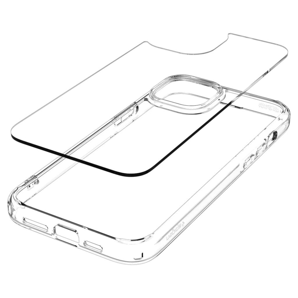 Чохол до мобільного телефона Spigen Apple iPhone 15 Crystal Hybrid Crystal Clear (ACS06483) - зображення 8