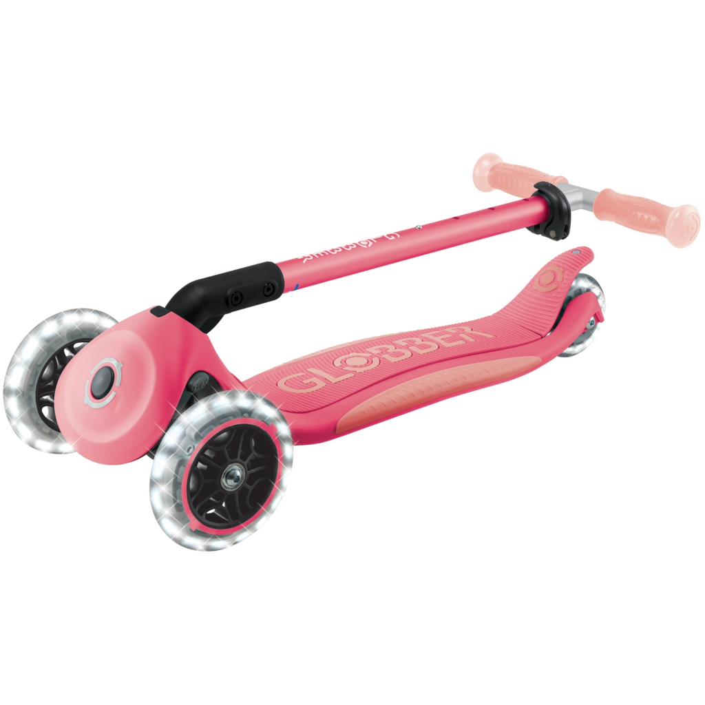 Самокат Globber Elite колеса з підсвіткою Рожевий (839-110) - зображення 7