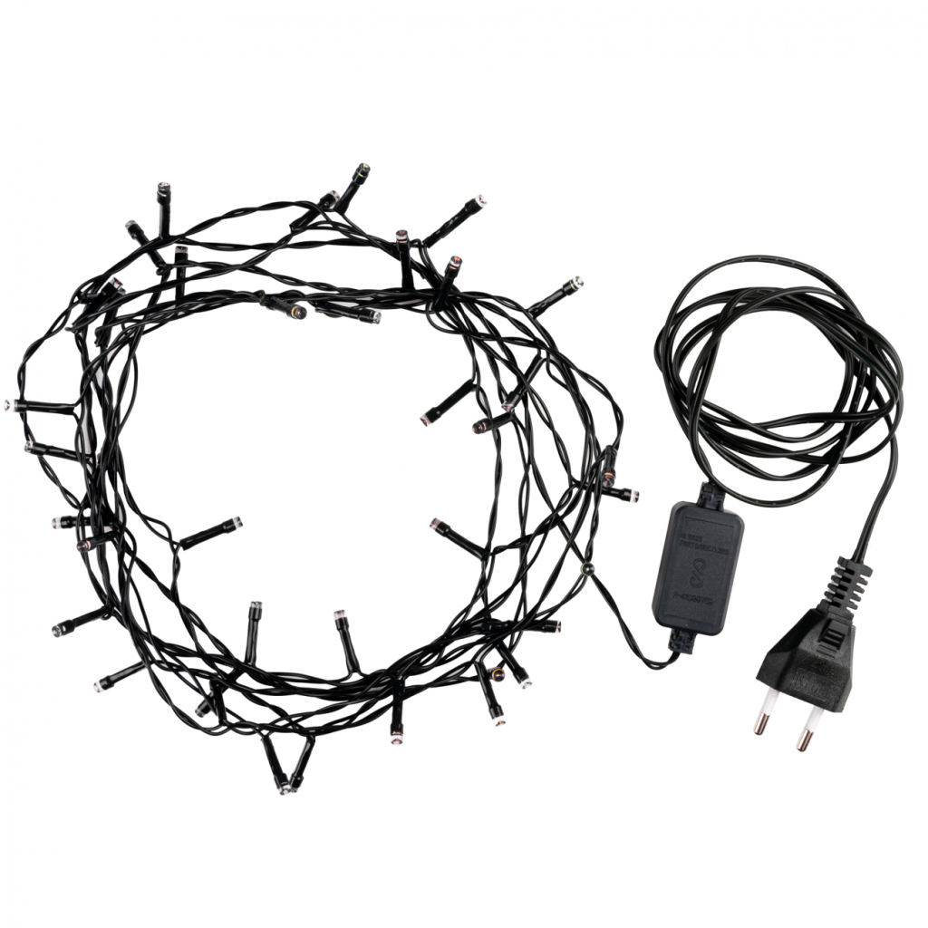 Гірлянда YES! Fun Нитка 40 LED Різнокольорова 4 м Статична (975048) - зображення 2